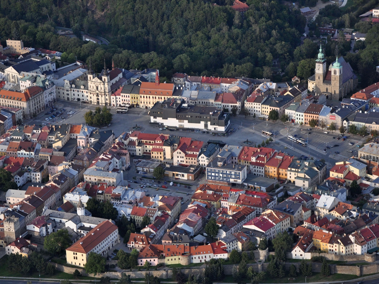 The Compacts of Basel – Jihlava, Commemorative Plaque at the Town Hall