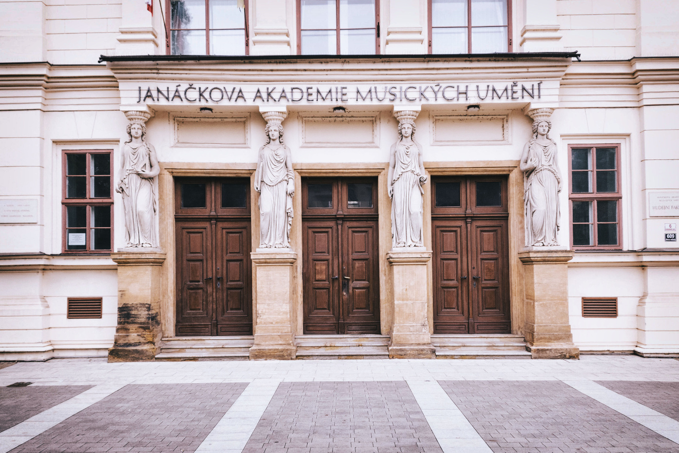 German Education in the Czech lands – Brno, Komenského square – JAMU